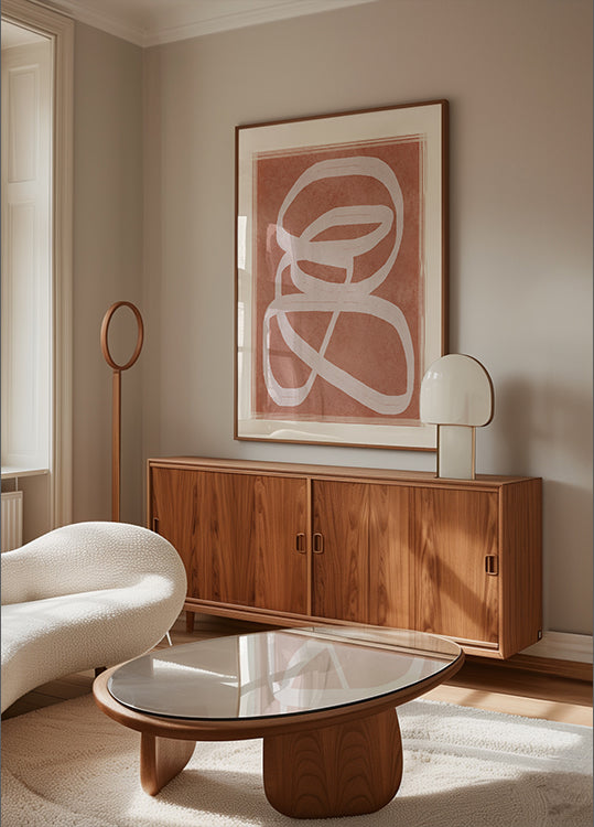 Abstract Flow II Plakat - Posterbox