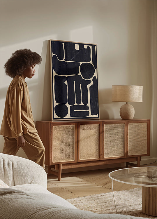 Poster con forme minimali astratte moderne 162