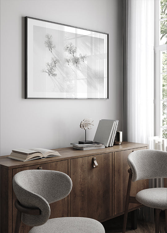 Sogno invernale: un balletto immobile Poster