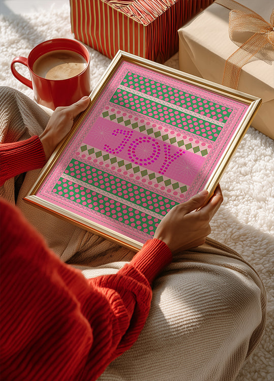 Poster di gioia luminosa