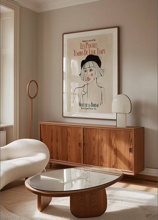 Poster della musa parigina