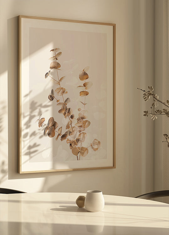 Poster Eucalipto Creative Gold 03