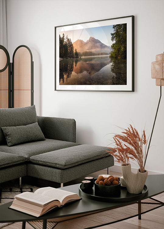 Poster di nebbia luminosa