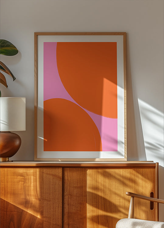 Poster di danza dei cerchi in grassetto