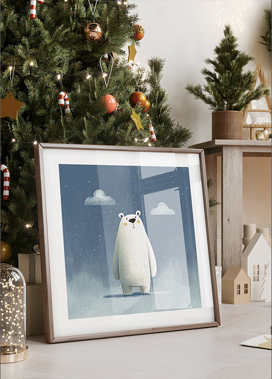 Poster dell'orso polare felice n. 02