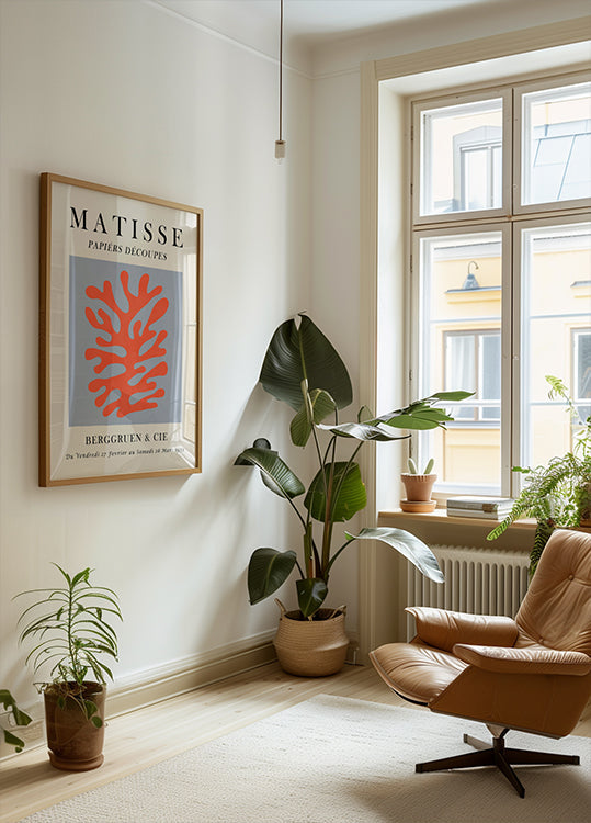 Poster floreale 8 di Matisse