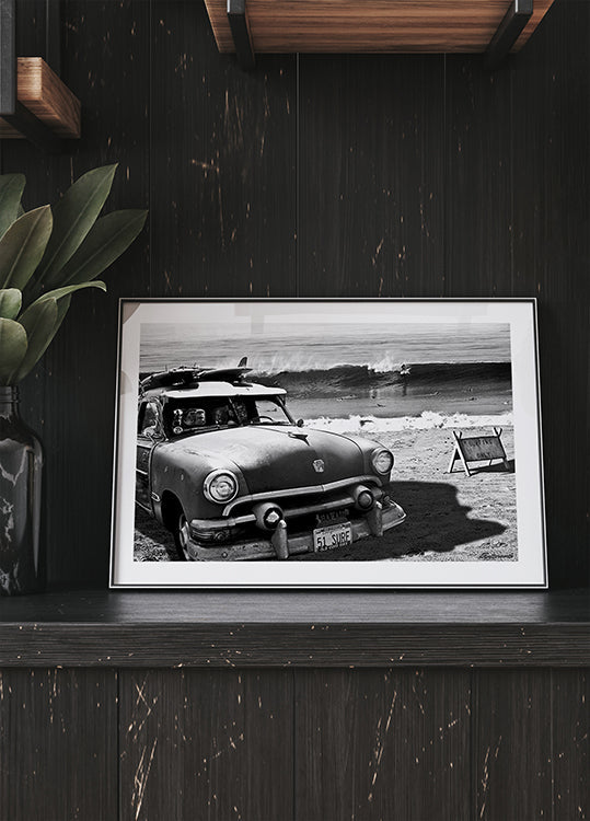 Poster vintage della Ford Woody