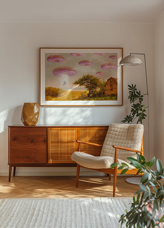 Poster dell'invasione delle ciambelle