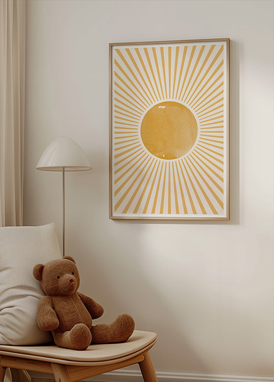 Poster dell'esplosione dell'alba radiosa