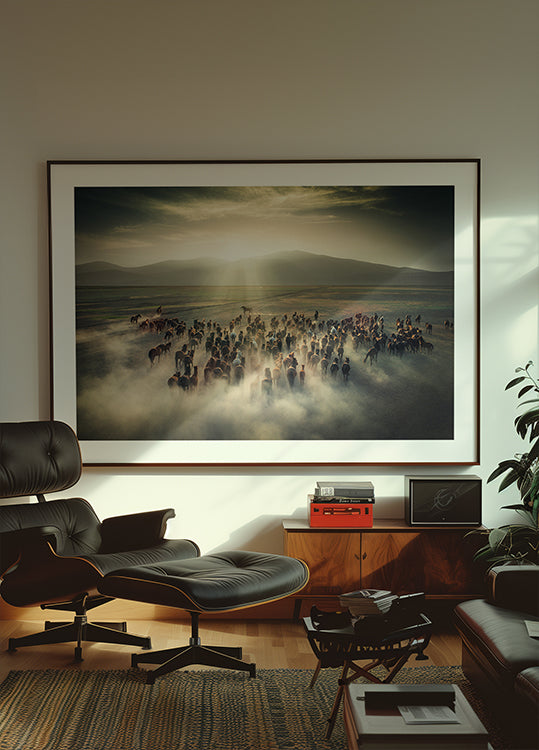 Poster di cavalli selvaggi