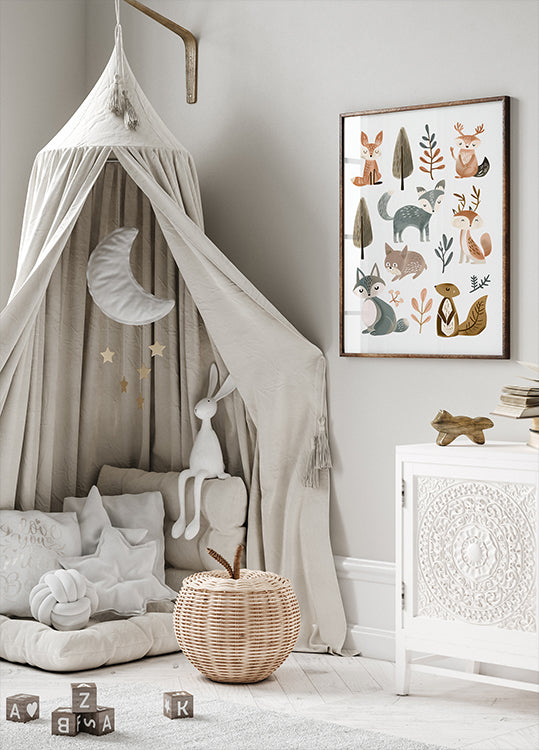 Poster n. 1 di simpatici animali