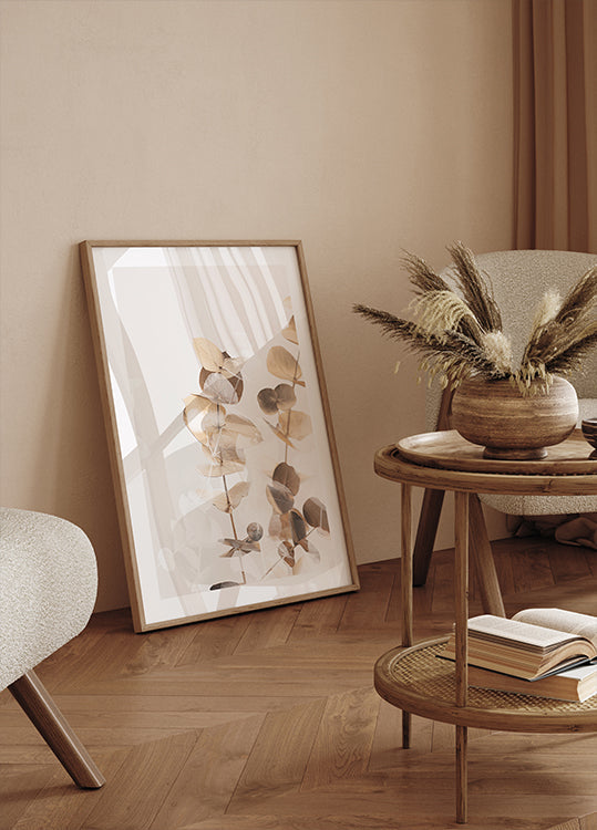 Poster Eucalipto Creative Gold 01