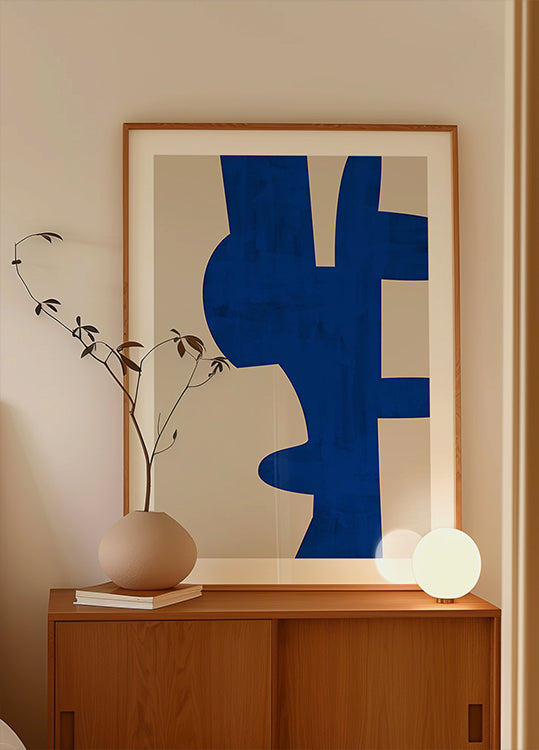 Poster Ombre di blu