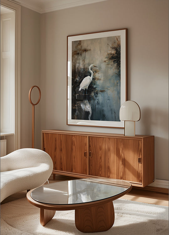 Poster di riflessione serena