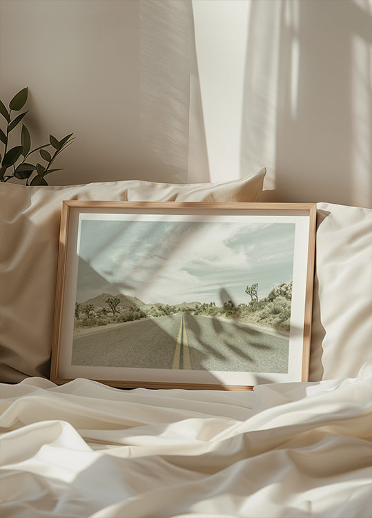 Alberi di Joshua vintage, poster di Park Boulevard