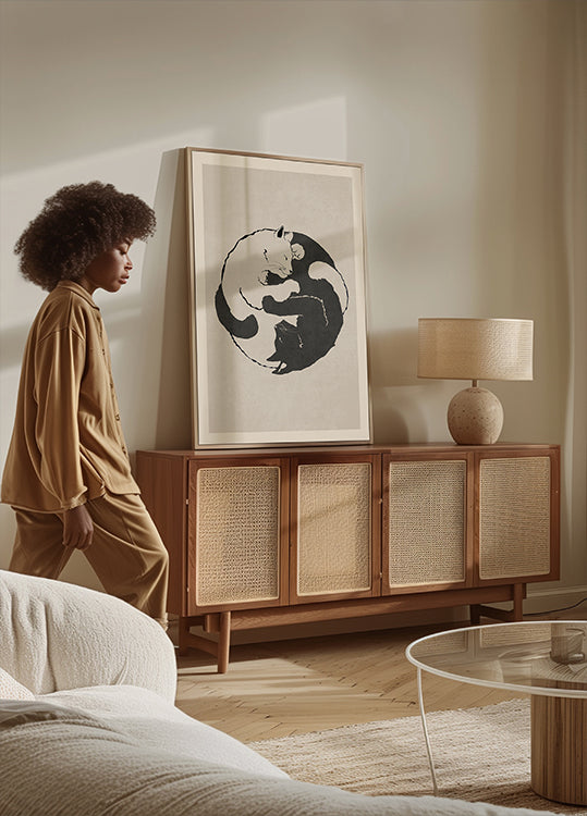 Poster di armonia felina