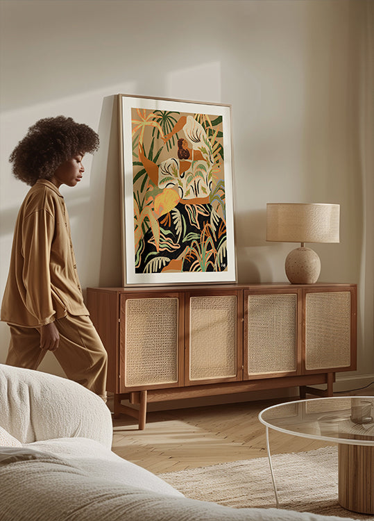 Poster sull'abbraccio della natura