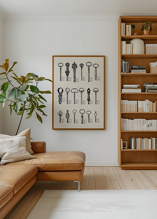 Poster di chiavi USB