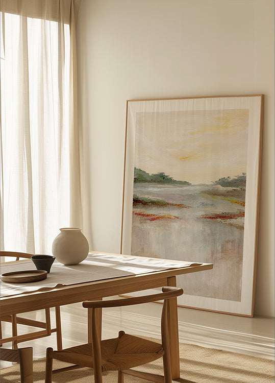 Poster di panorami eterei