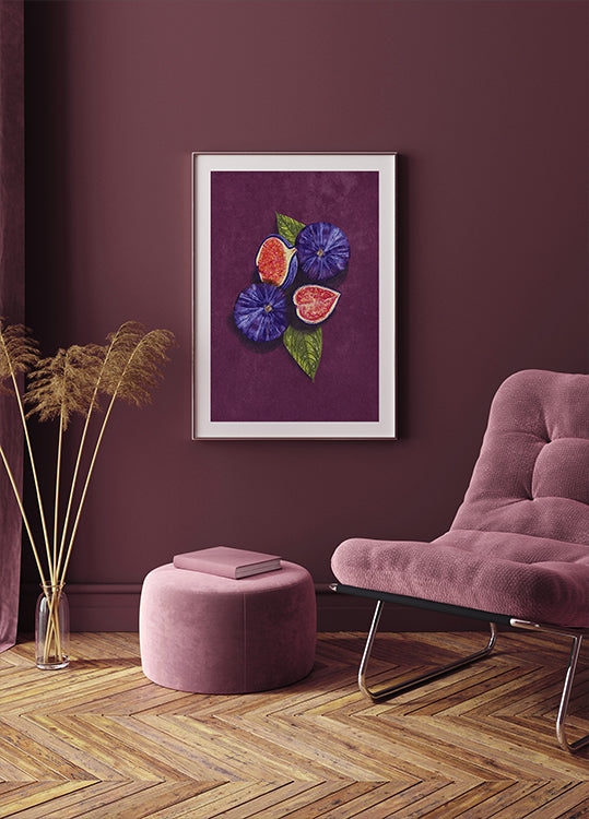 Poster di vita in stile fichi