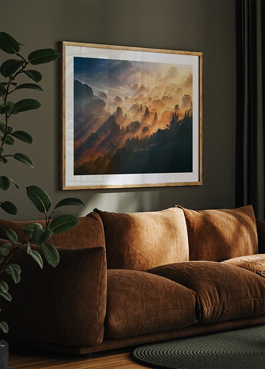 Poster della luce del mattino