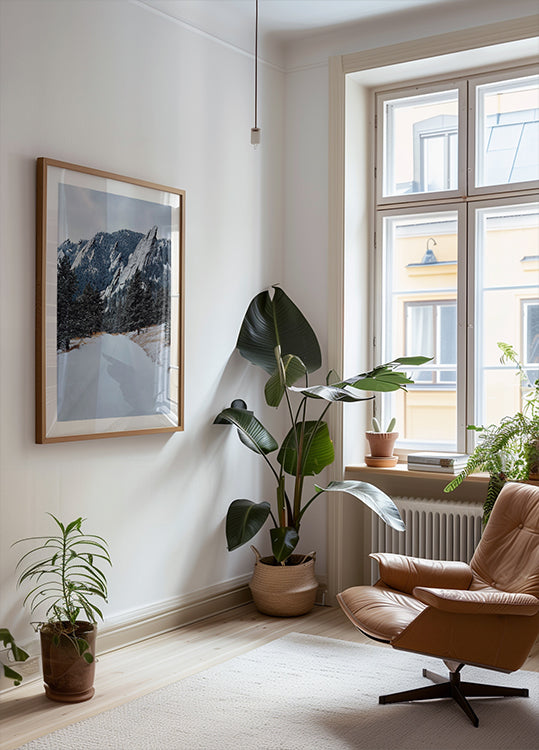 Poster del ferro da stiro congelato