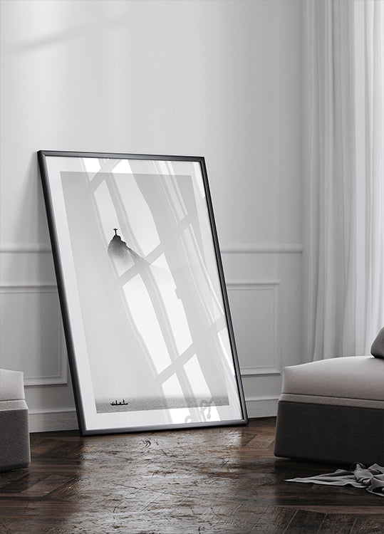 Poster Cristo nella nebbia