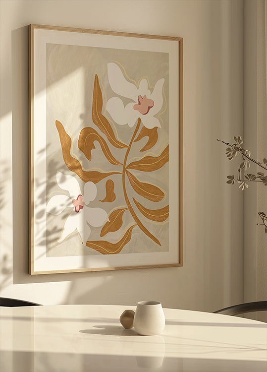 Poster di fiori e fiori