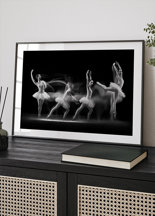 Onda d'arte della ballerina