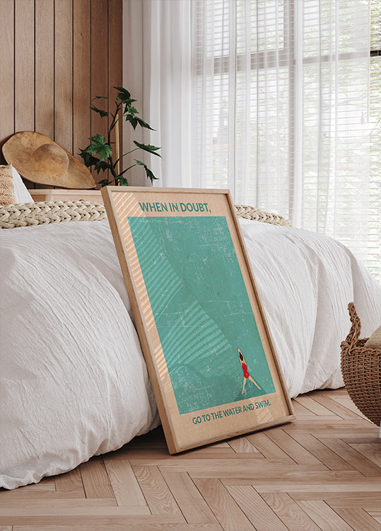 Arte da parete standard in acque libere