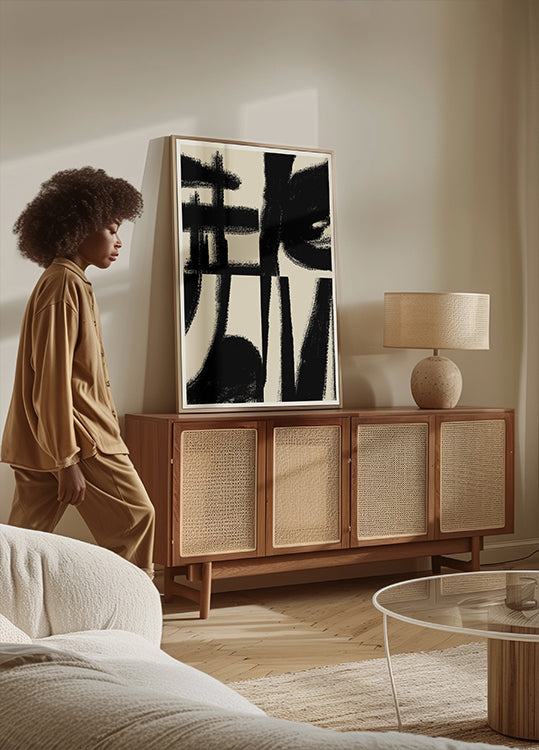 Poster di danza a colpi audaci