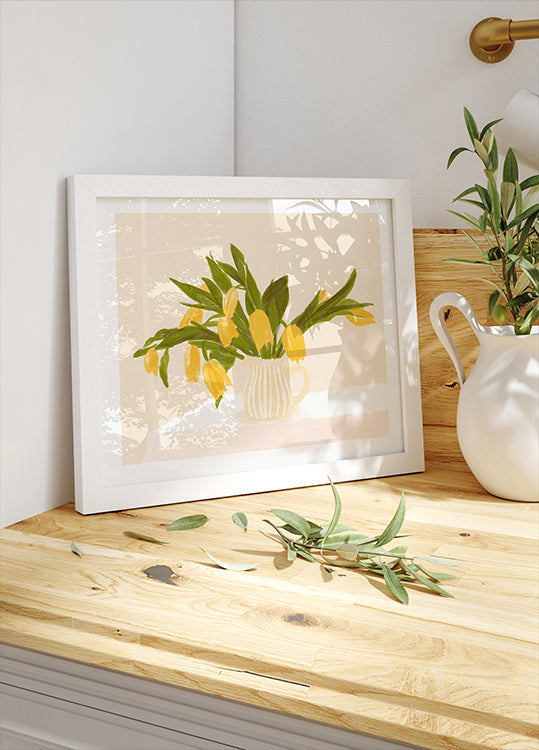 Copia di tulipani gialli