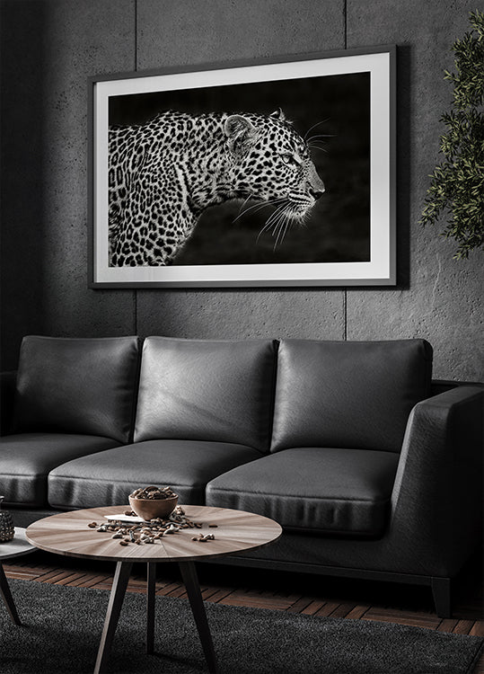 Poster da vicino del leopardo