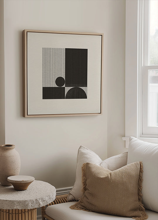 Poster di armonia geometrica
