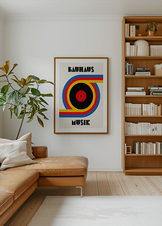 Poster in vinile musicale Bauhaus