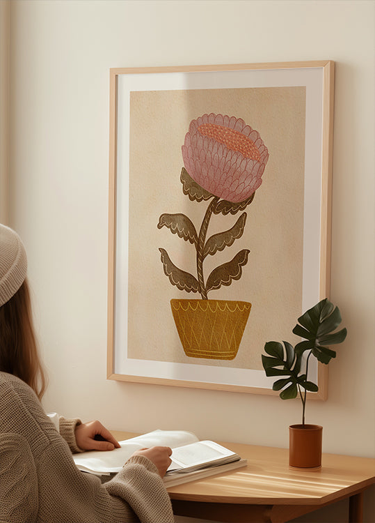 Poster Fiore in un vaso