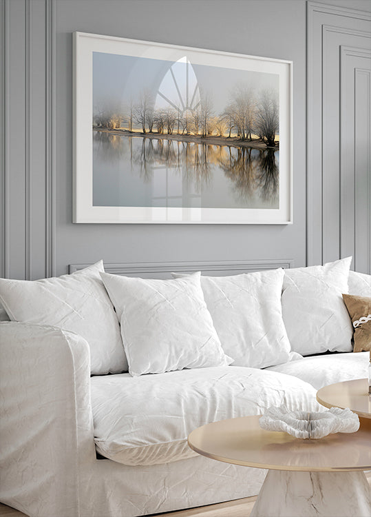 Poster della mattina di gennaio