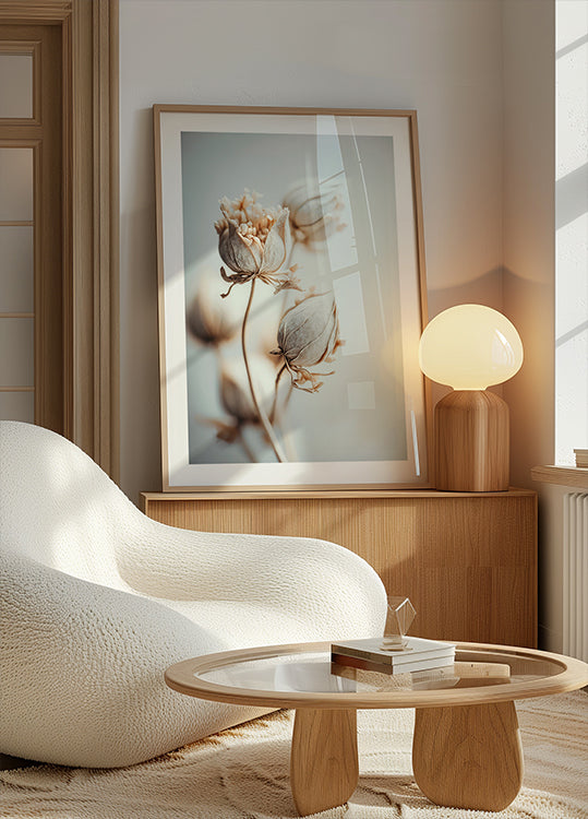 Poster di fiori delicati