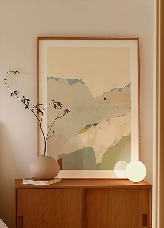 Poster della catena montuosa Peachy 2