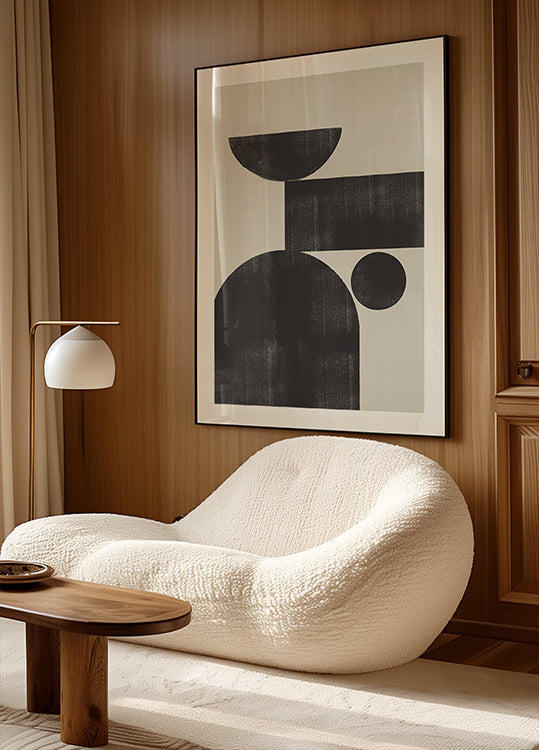 Poster di armonia geometrica