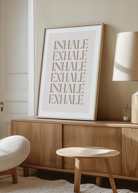 Poster Inspira Espira