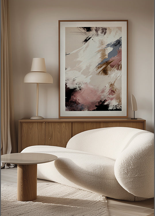 Poster di nuvole spruzzate