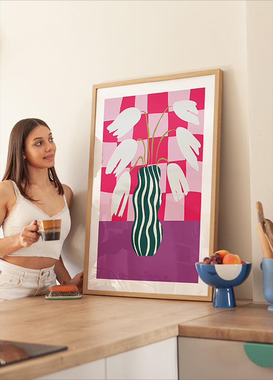 Poster di bellezze in fiore