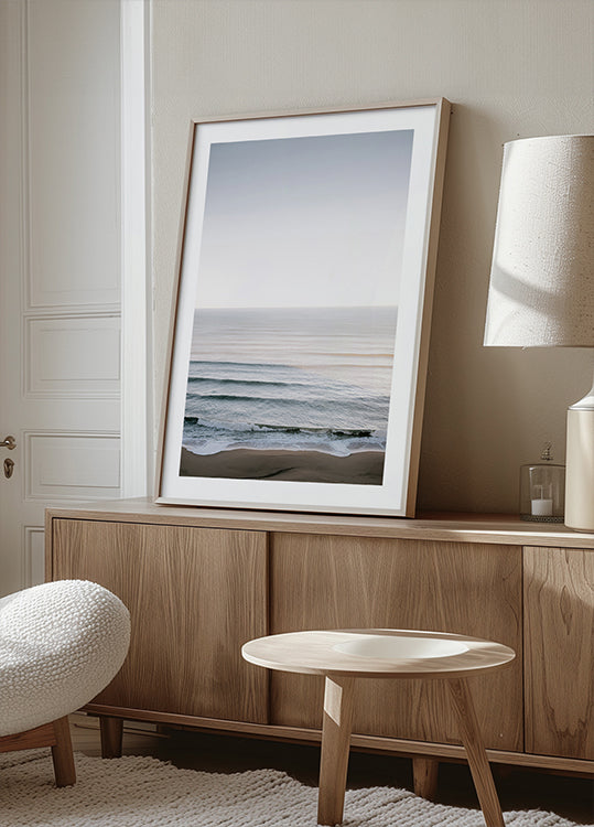 Poster delle onde di Ericeira Portogallo