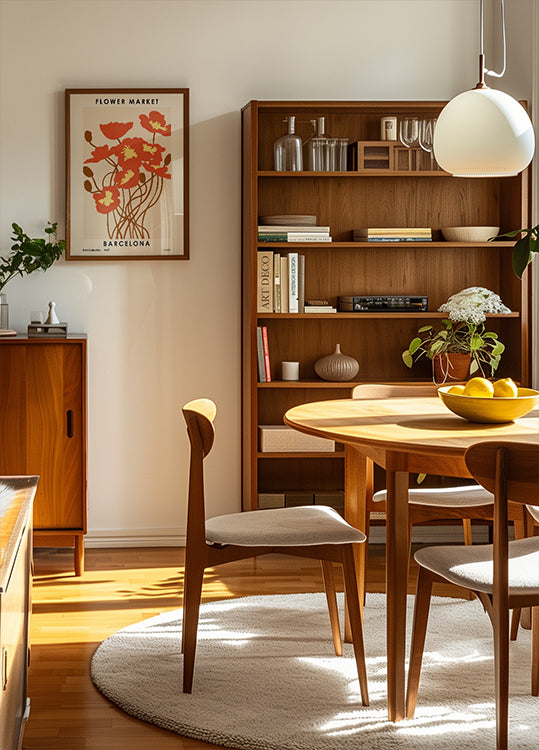 Mercato dei fiori. Manifesto di Barcellona