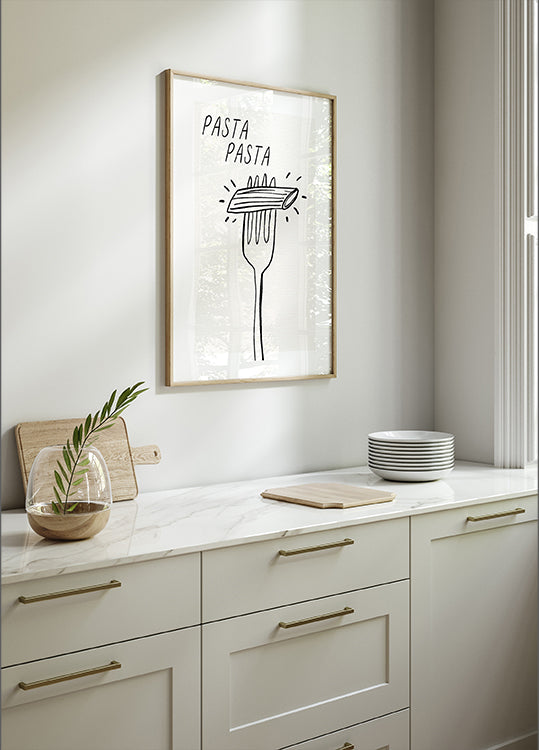 Poster di armonia di pasta