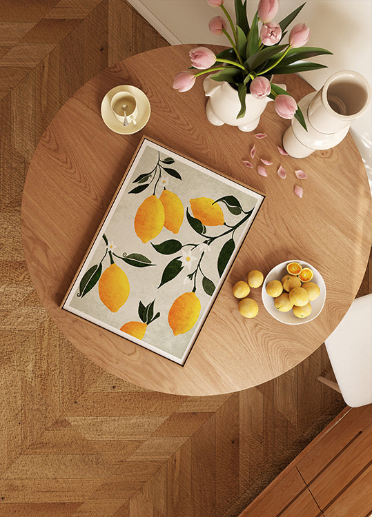 Poster della sinfonia di agrumi