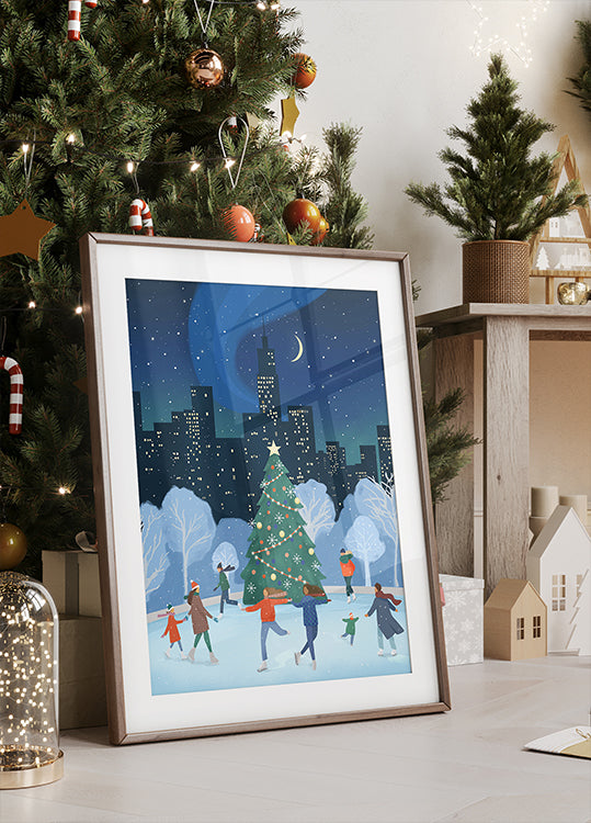 Poster di Natale a New York