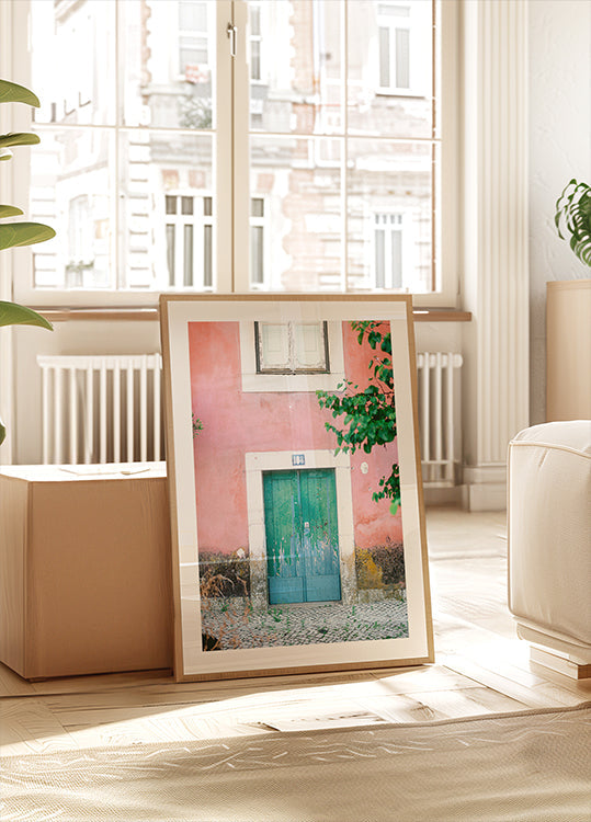 Poster della porticina a Lisbona