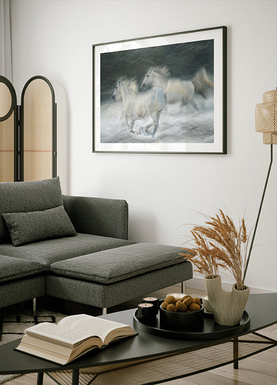 galoppo in un duello Poster